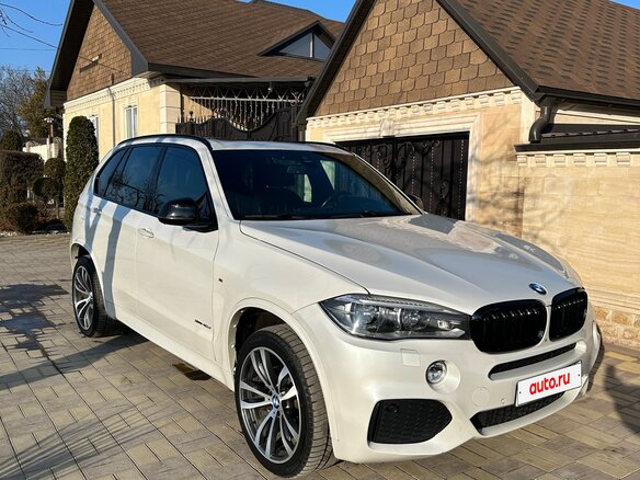 2015 BMW X5 40d III (F15), белый, 3850000 рублей