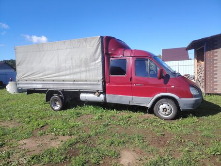 2006 ГАЗ ГАЗель (33023/330273) Фермер, красный, 500000 рублей, вид 2