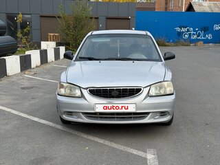2006 Hyundai Accent ТагАЗ II, серебристый, 330000 рублей, вид 3