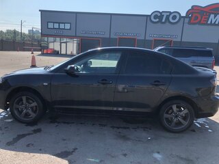 2008 Mazda 3 I (BK) Рестайлинг, чёрный, 600000 рублей, вид 5