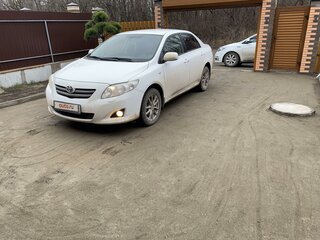 2008 Toyota Corolla AMT X (E140, E150), белый, 850000 рублей, вид 4