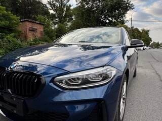 2022 BMW 1 серии 118i III (F52) Рестайлинг, синий, 2400000 рублей, вид 2