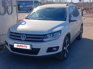 2014 Volkswagen Tiguan I Рестайлинг, белый, 1390000 рублей, вид 1