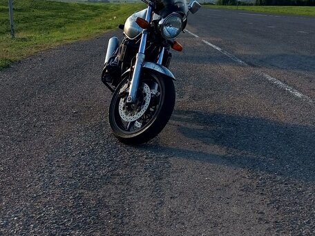 1996 Honda CB 400 Super Four, серебристый, 280000 рублей, вид 2