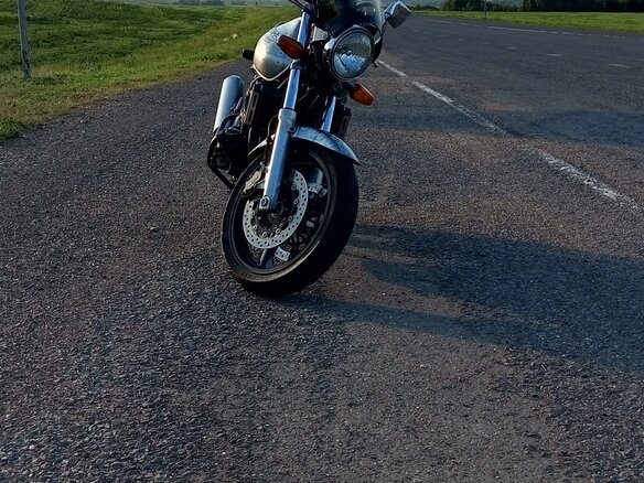 1996 Honda CB 400 Super Four, серебристый, 280000 рублей - вид 1