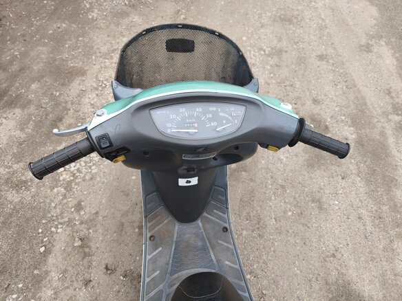 1999 Honda Dio, зелёный, 49000 рублей - вид 5