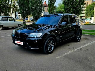 2011 BMW X3 20d xDrive II (F25), чёрный, 1950000 рублей, вид 1