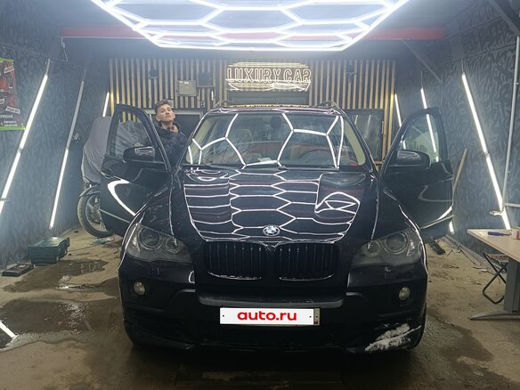 2008 BMW X5 3.0si II (E70), чёрный - вид 4