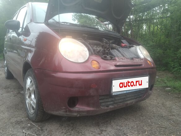 2008 Daewoo Matiz I Рестайлинг, пурпурный, 125000 рублей - вид 9