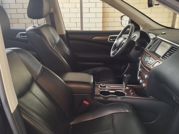 2017 Nissan Pathfinder IV Рестайлинг, чёрный, 2000000 рублей - вид 13