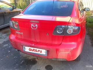 2008 Mazda 3 I (BK) Рестайлинг, красный, 550000 рублей, вид 4