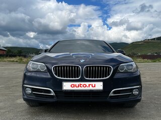 2013 BMW 5 серии 520i VI (F10/F11/F07) Рестайлинг, синий, 2500000 рублей, вид 2