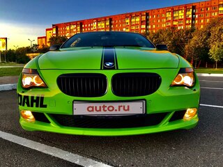 2006 BMW 6 серии 650i II (E63/E64), зелёный, 1720000 рублей, вид 3
