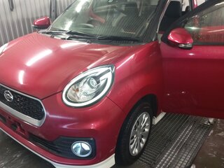 2017 Daihatsu Boon III, красный, 1120000 рублей, вид 4
