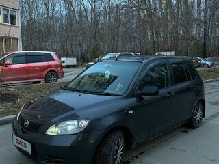 2003 Mazda Demio II (DY), чёрный, 310000 рублей, вид 1
