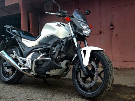 2013 Honda NC 700S, белый, 550000 рублей, вид 2