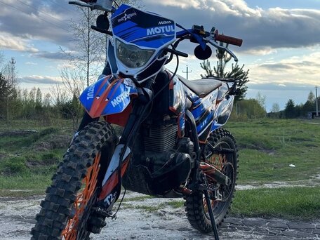 2022 Kayo T2 250 MX, синий, 90000 рублей, вид 2