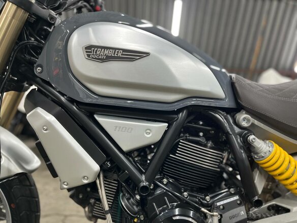 2021 Ducati Scrambler 1100, серебристый, 970000 рублей - вид 14