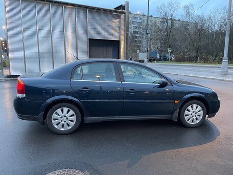 2002 Opel Vectra C, синий, 460000 рублей, вид 3