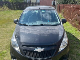 2011 Chevrolet Spark III, чёрный, 455000 рублей, вид 1