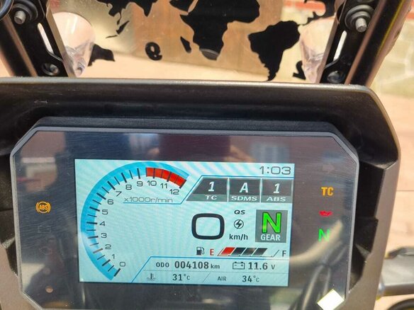 2023 Suzuki V-Strom 800DE, чёрный, 1250000 рублей - вид 6