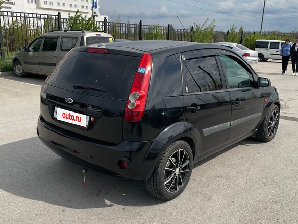 2006 Ford Fiesta Mk5, чёрный, 375000 рублей - вид 5