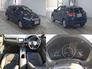 2019 Honda Vezel I Рестайлинг, синий, 1790000 рублей, вид 3