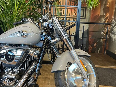 2025 Harley-Davidson Fat Boy, серый, 3850000 рублей, вид 2