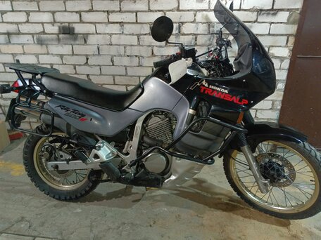 1993 Honda XL600V Transalp, серый, 315000 рублей, вид 4