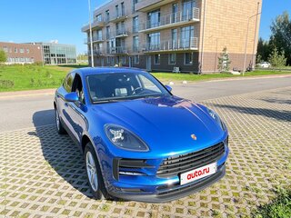 2019 Porsche Macan I Рестайлинг, синий, 4090000 рублей, вид 5