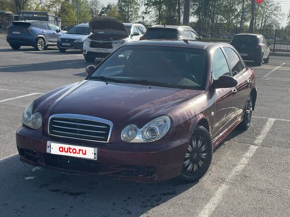 2007 Hyundai Sonata ТагАЗ IV (EF) Рестайлинг, красный, 250000 рублей