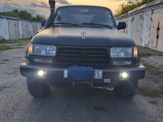 1995 Toyota Land Cruiser 80 Series Рестайлинг, зелёный, 1450000 рублей, вид 4