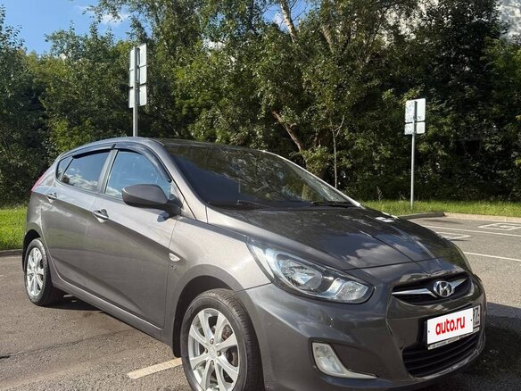 2012 Hyundai Solaris I, серый - вид 2