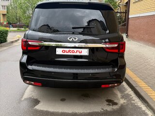2018 Infiniti QX80 I Рестайлинг 2, чёрный, 4200000 рублей, вид 3