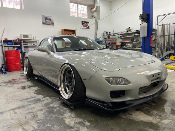 1997 Mazda RX-7 III (FD), серый - вид 2