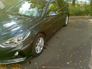 2018 Hyundai Sonata VII (LF) Рестайлинг, серый, 1170000 рублей, вид 4