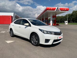 2013 Toyota Corolla XI (E160, E170, E180), белый, 1260000 рублей, вид 1