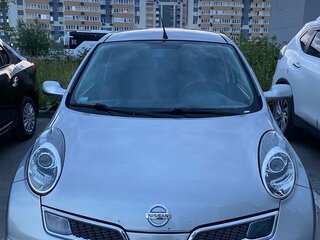 2008 Nissan Micra III (K12), серебристый, 440000 рублей, вид 3