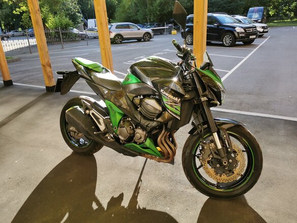 2014 Kawasaki Z 800, зелёный, 650000 рублей - вид 3