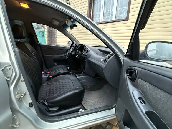 2007 Chevrolet Lanos I, серебристый, 370000 рублей - вид 10