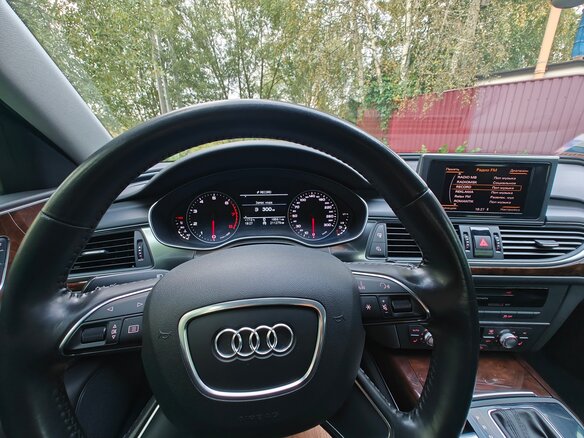 2012 Audi A6 IV (C7), чёрный - вид 13