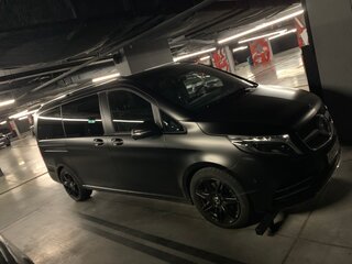 2022 Mercedes-Benz V-Класс Long 300 d длинный III (W447) Рестайлинг, чёрный, 16000000 рублей, вид 4