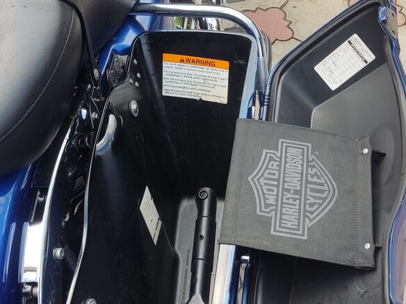2009 Harley-Davidson Electra Glide, синий, 970000 рублей - вид 6