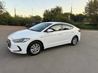 2016 Hyundai Elantra VI (AD), белый, 1100000 рублей, вид 4