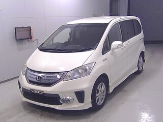 2012 Honda Freed I Рестайлинг, белый, 1150000 рублей, вид 1