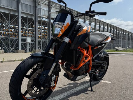 2012 KTM 690 Duke, чёрный, 450000 рублей, вид 1