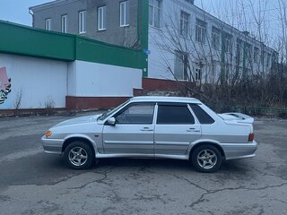 2005 Lada (ВАЗ) 2115, серебристый, 170000 рублей, вид 3