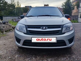 2016 Lada (ВАЗ) Granta I, серебристый, 310000 рублей, вид 2