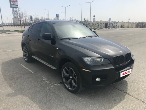 2009 BMW X6 35i 6-speed I (E71), чёрный, 1589000 рублей - вид 2
