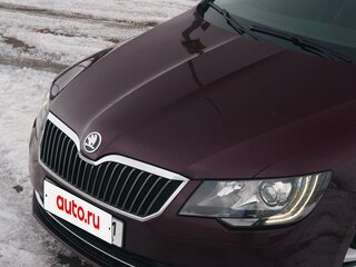 2014 Skoda Superb II Рестайлинг, красный, 1590000 рублей, вид 2